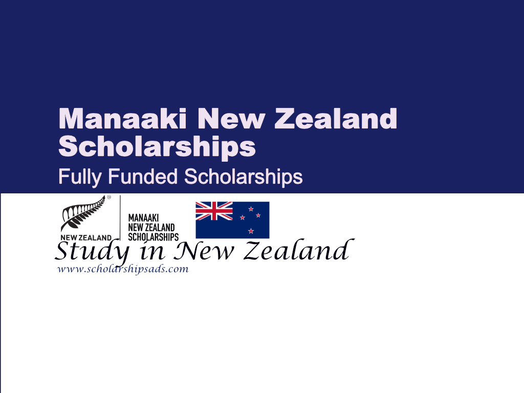 Manaaki New Zealand Scholarships 2024 - Bursaries Room