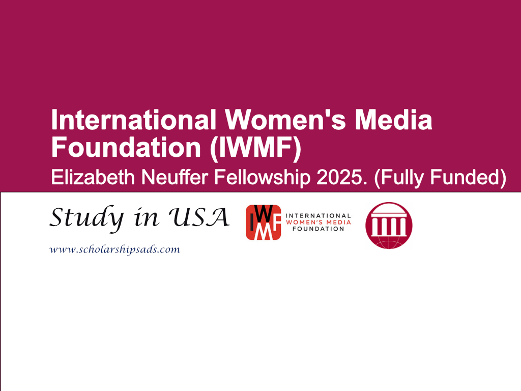 International Women's Media Foundation (IWMF) Elizabeth Neuffer USA