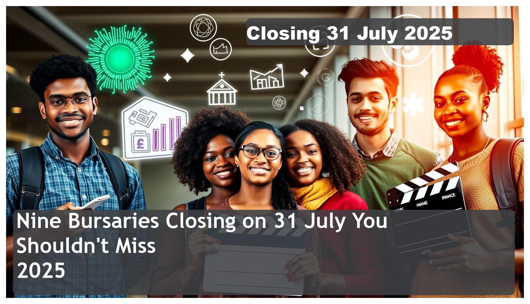 9 Top SA Bursaries 2025/2026 – Closing Date: 31 July 2025 – Apply Now!