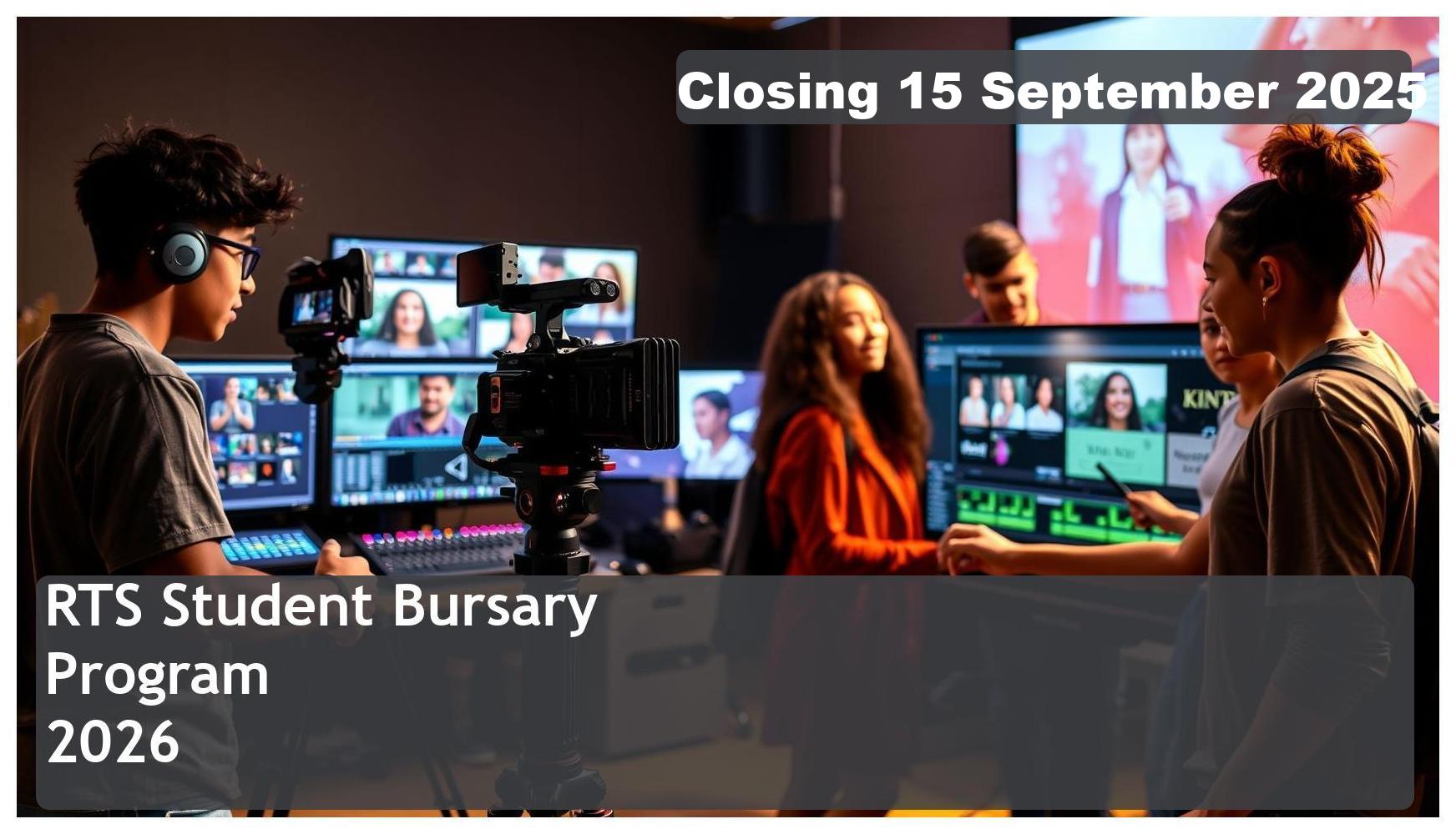 RTS Bursary 2026 – Closing Date: 15 September 2025 – Apply Now!