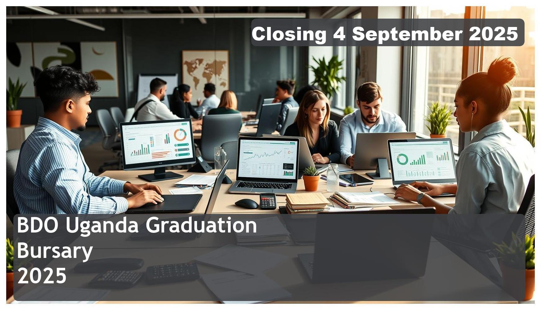 BDO Uganda Graduation Bursary 2025 – Closing Date: 4 September 2025 Apply Now