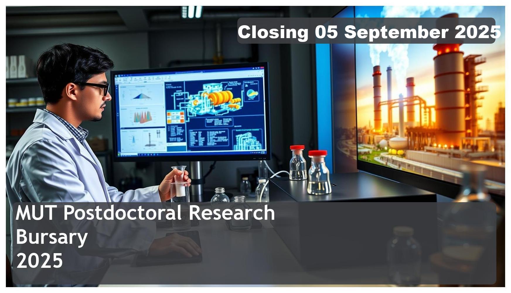 MUT Postdoctoral Research Bursary 2025 – Closing Date: 05 September 2025 Apply Now!