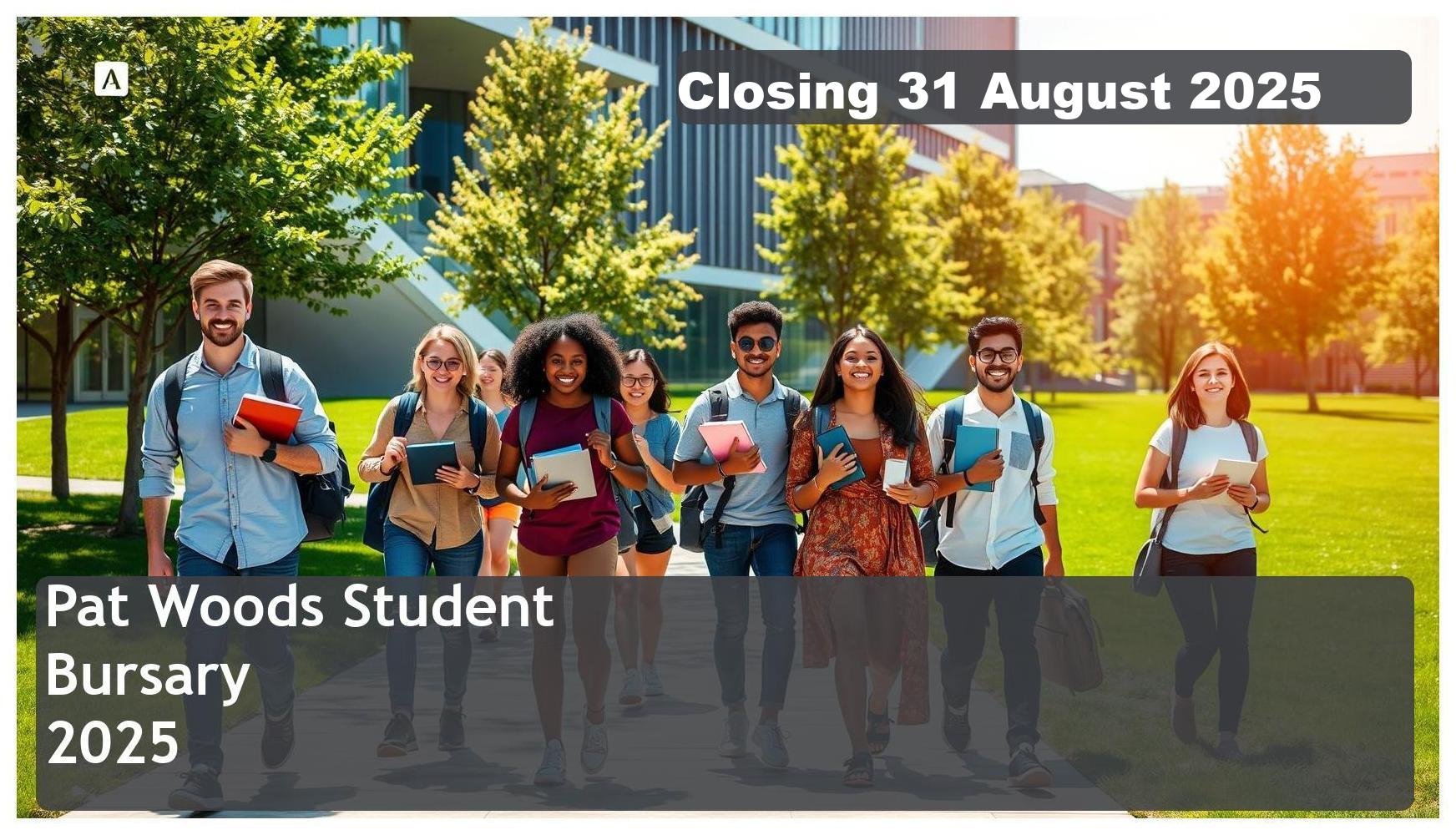 Pat Woods Student Bursary 2025 – Closing Date: 31 August 2025, Ireland. Apply Now!