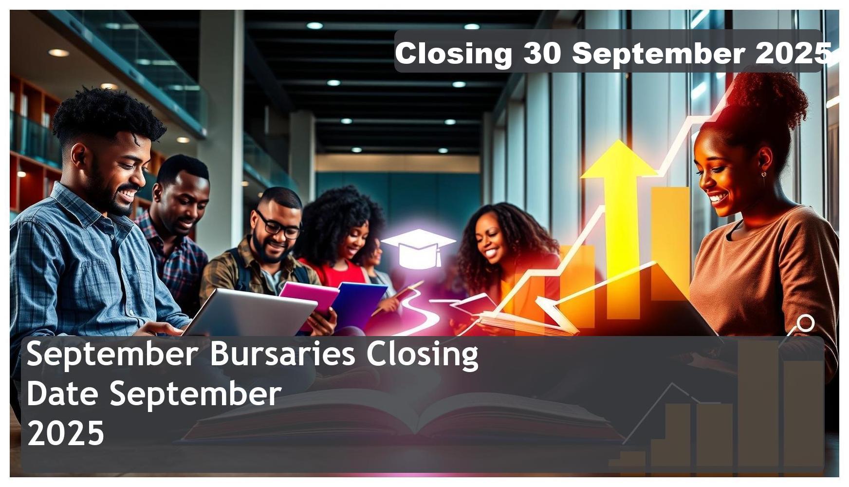 September 2025 Bursaries – Closing Date: 30 September 2025 Apply Now!