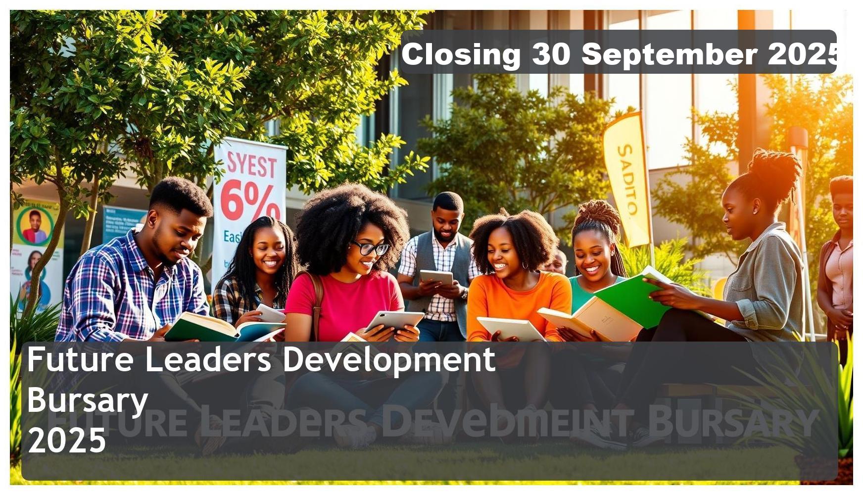 Future Leaders Development Bursary 2025 – Closing Date: 30 September 2025 – Get Funded!
