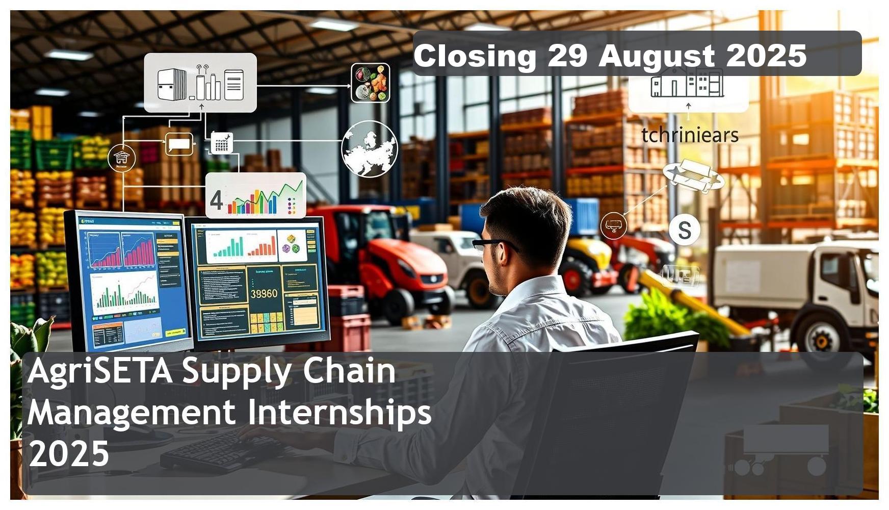 AgriSETA Supply Chain Management Internship Bursary 2025 – Closing Date: 29 August 2025 – Don’t Miss Out!