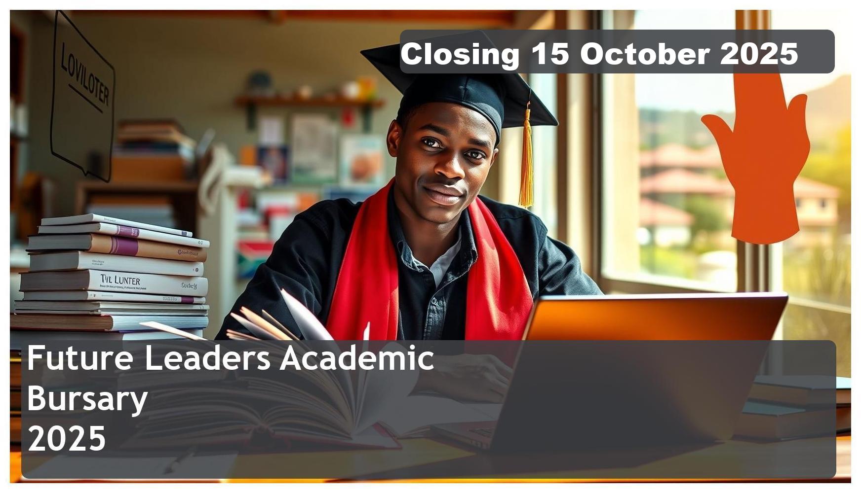 Future Leaders Academic Bursary 2026 – Closing Date: 30 September 2025 – Apply Now!