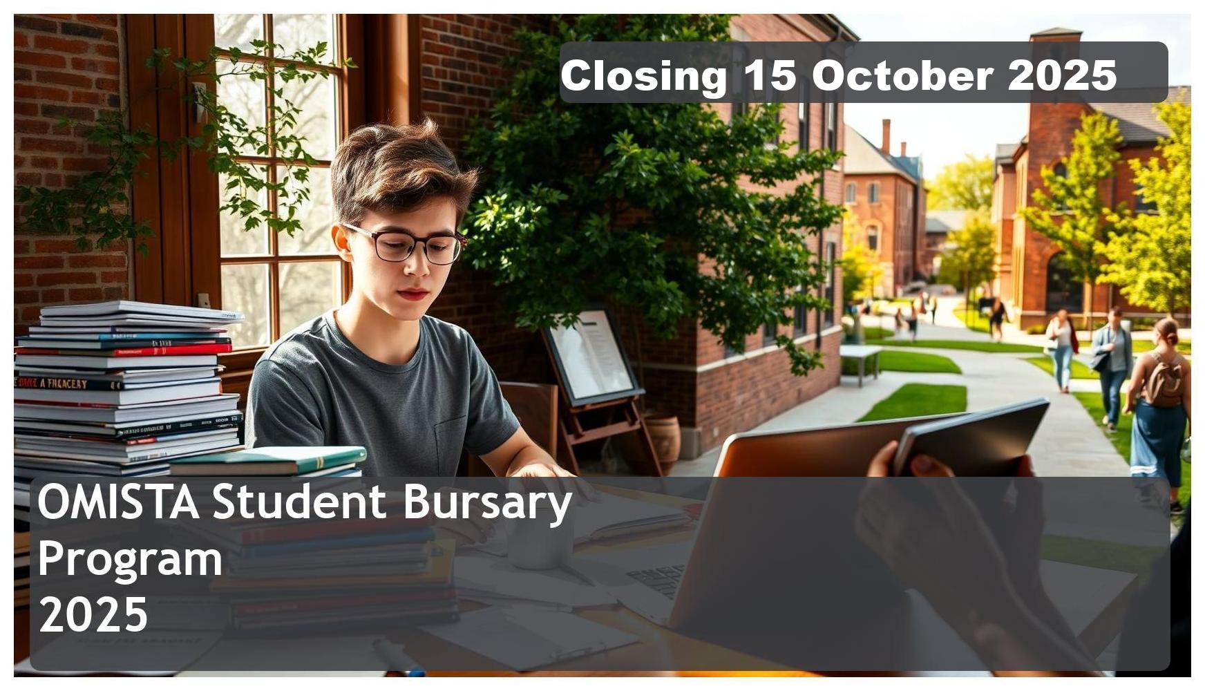 OMISTA Student Bursary Program 2025 – Closing Date: 16 September 2025 – Don’t Miss Out!