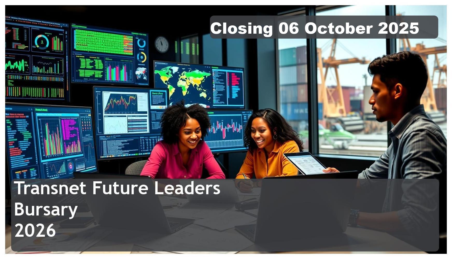 Transnet Bursary 2026 – Closing Date: 06 October 2025 – Apply Now!