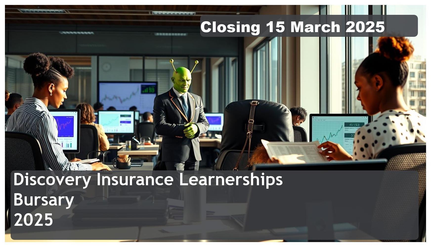 **Discovery Insurance Learnerships 2025 Bursary – Closing Date: 15 March 2025 Apply Now!**