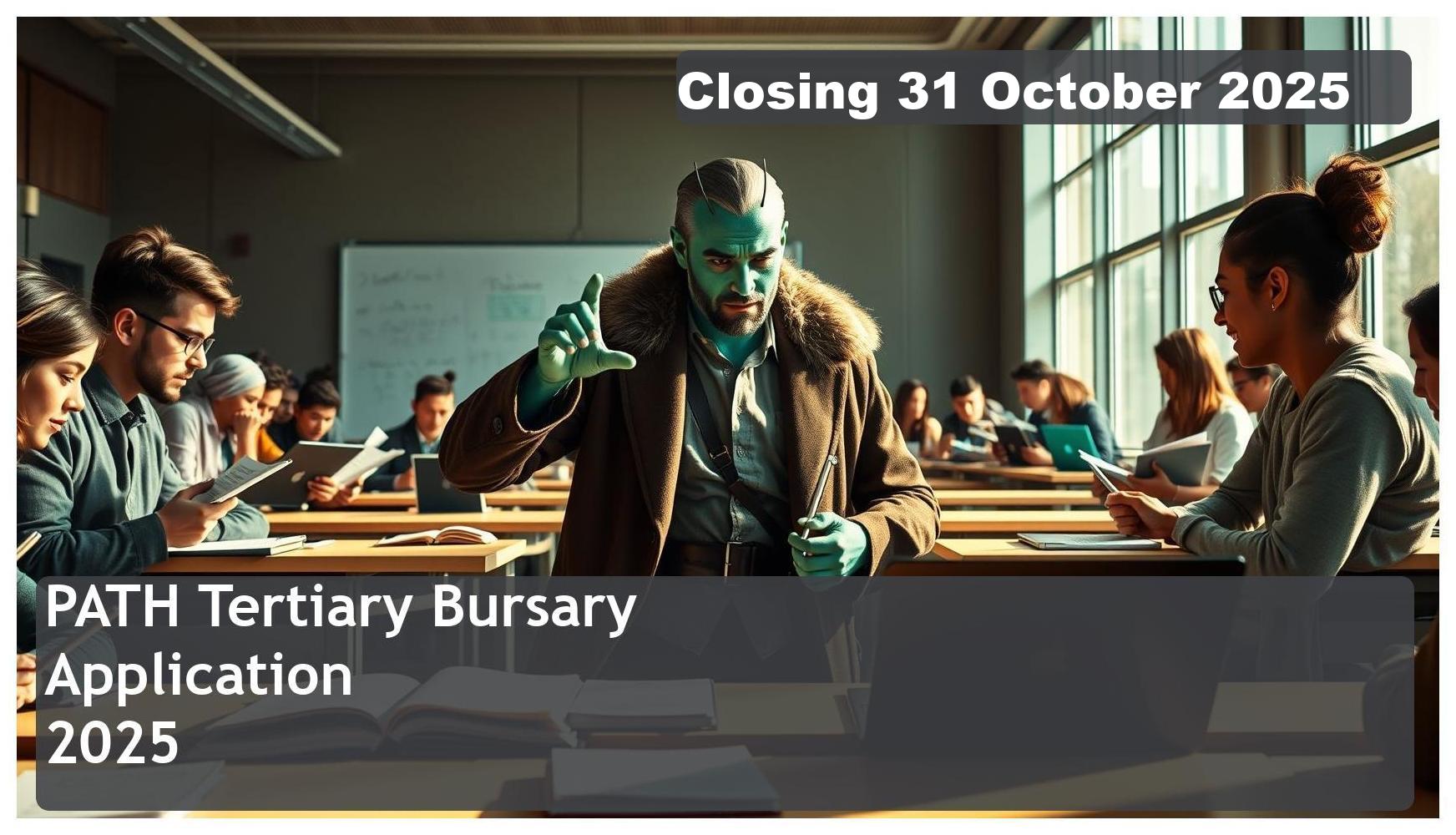 PATH Tertiary Bursary 2025 – Closing Date: 31 October 2025 – Don’t Miss Out!