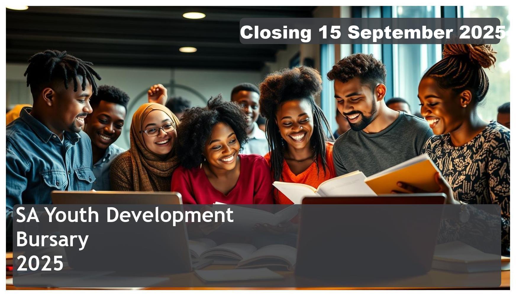 SA Youth Development Bursary 2026 – Closing Date: 15 September 2025 – Apply Now!