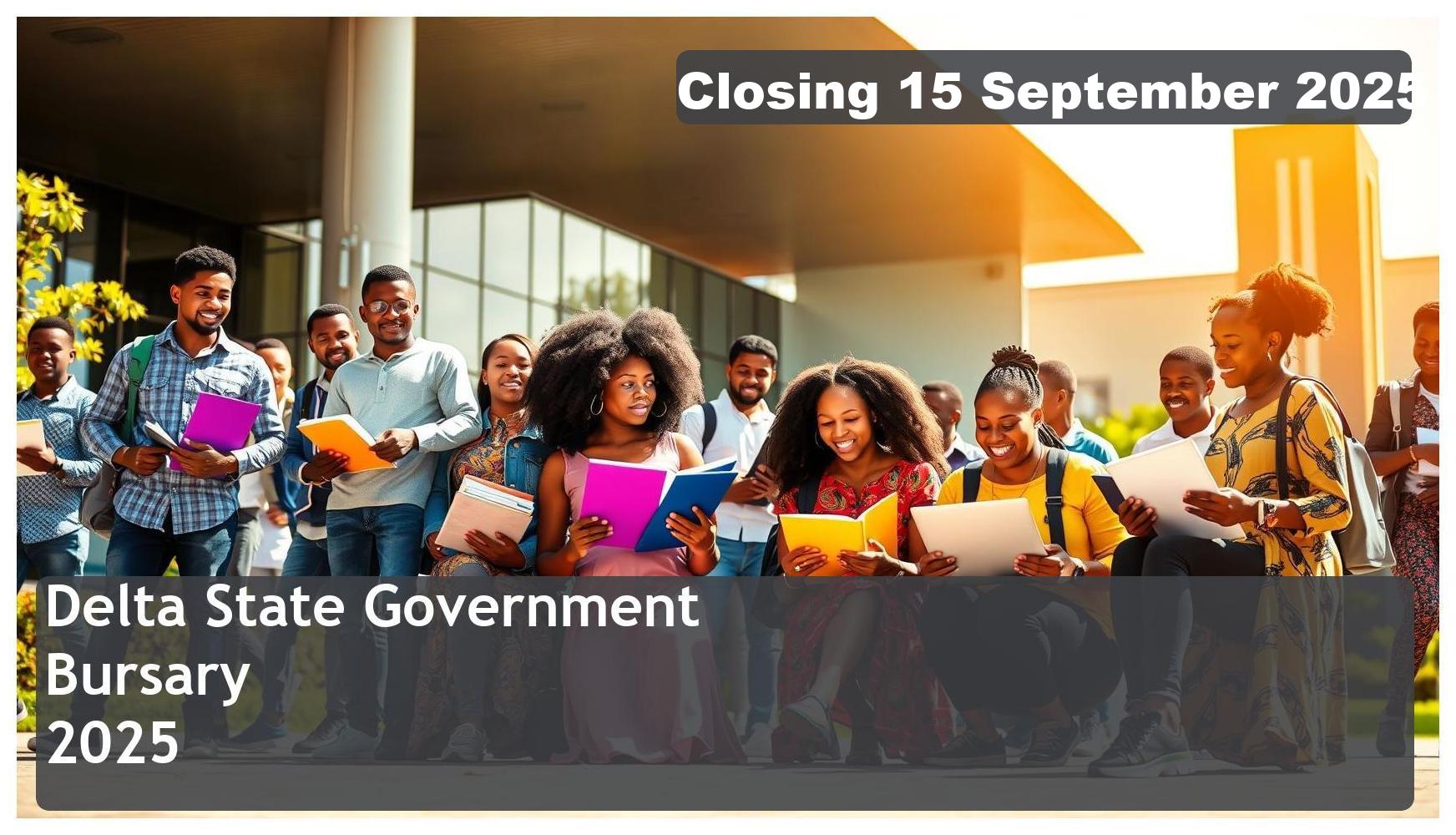 Delta State Government Bursary 2025 – Closing Date: 15 September 2025 Get Funded!