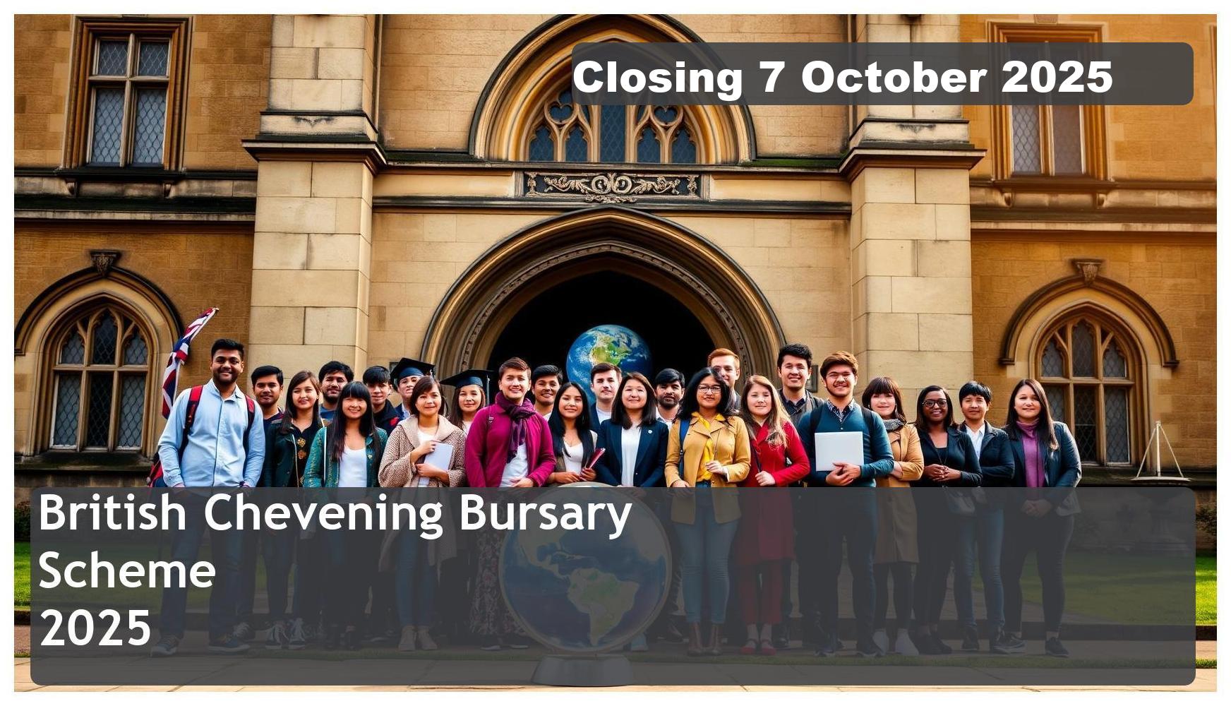 British Chevening Bursary 2026 – Closing Date: 7 October 2025 – Apply Now!
