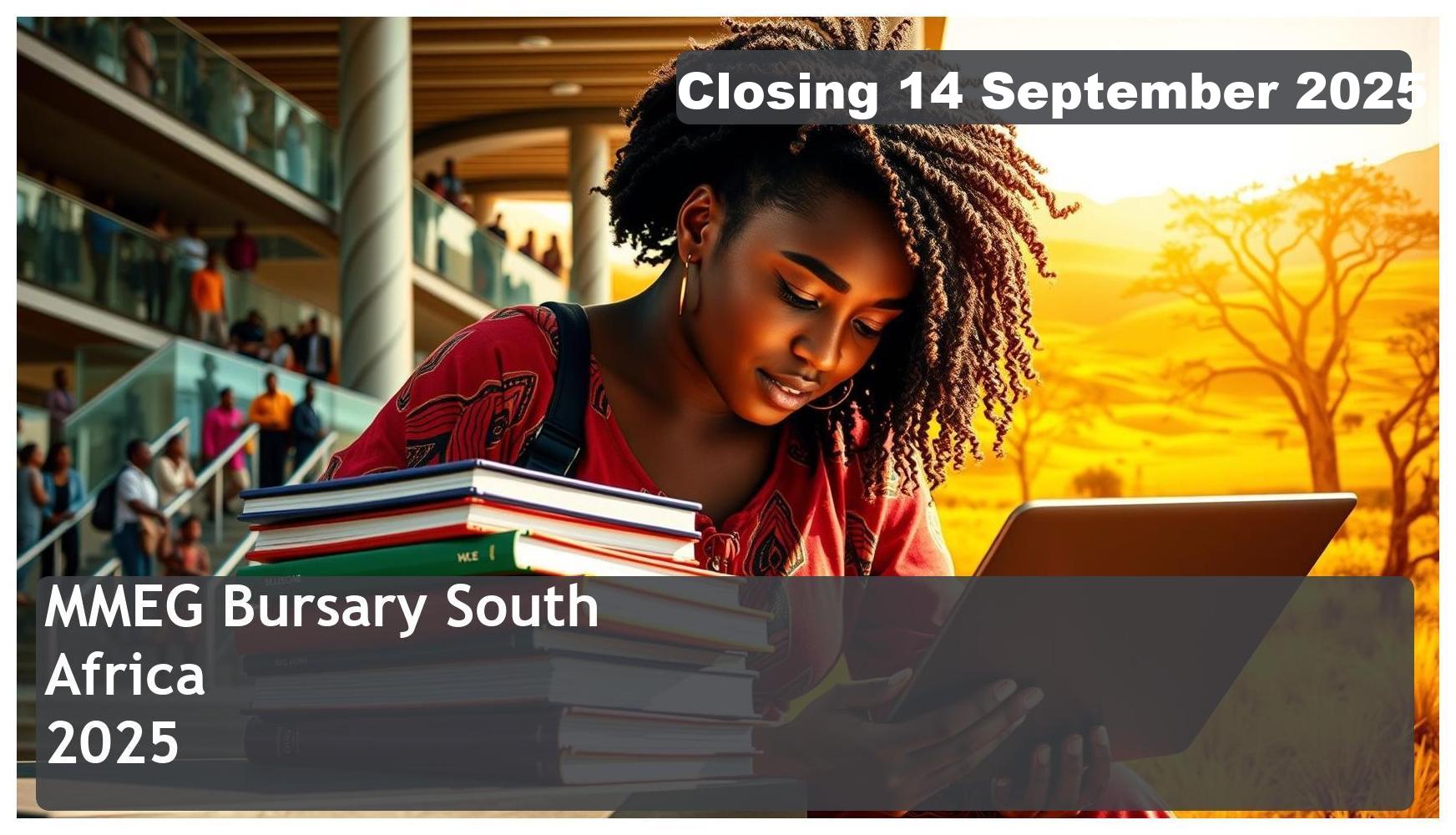 MMEG Bursary South Africa 2026 – Closing Date: 14 September 2025 – Apply Now!
