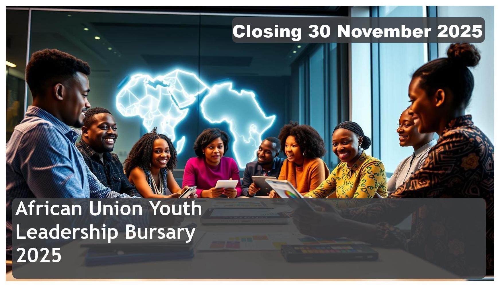 African Union Youth Leadership Bursary 2026 – Closing Date: 30 November 2025 – Apply Now!