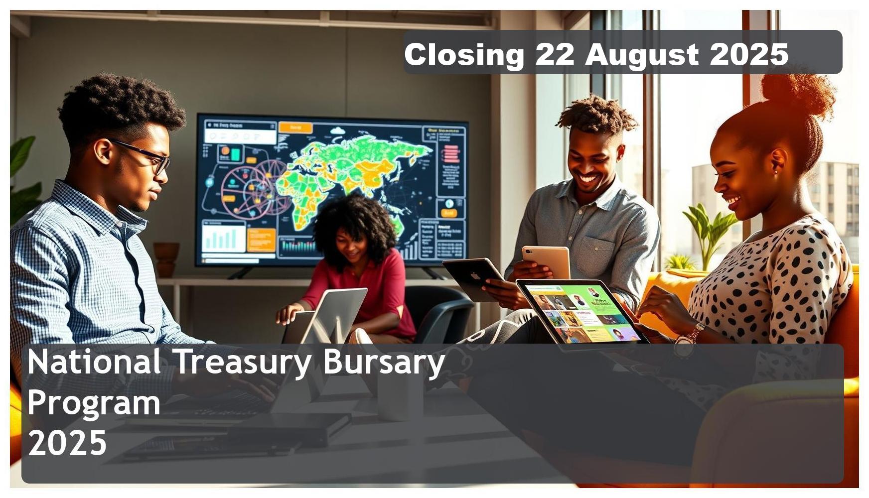 National Treasury Bursary 2026 – Closing Date: 22 August 2025 – Apply Now!