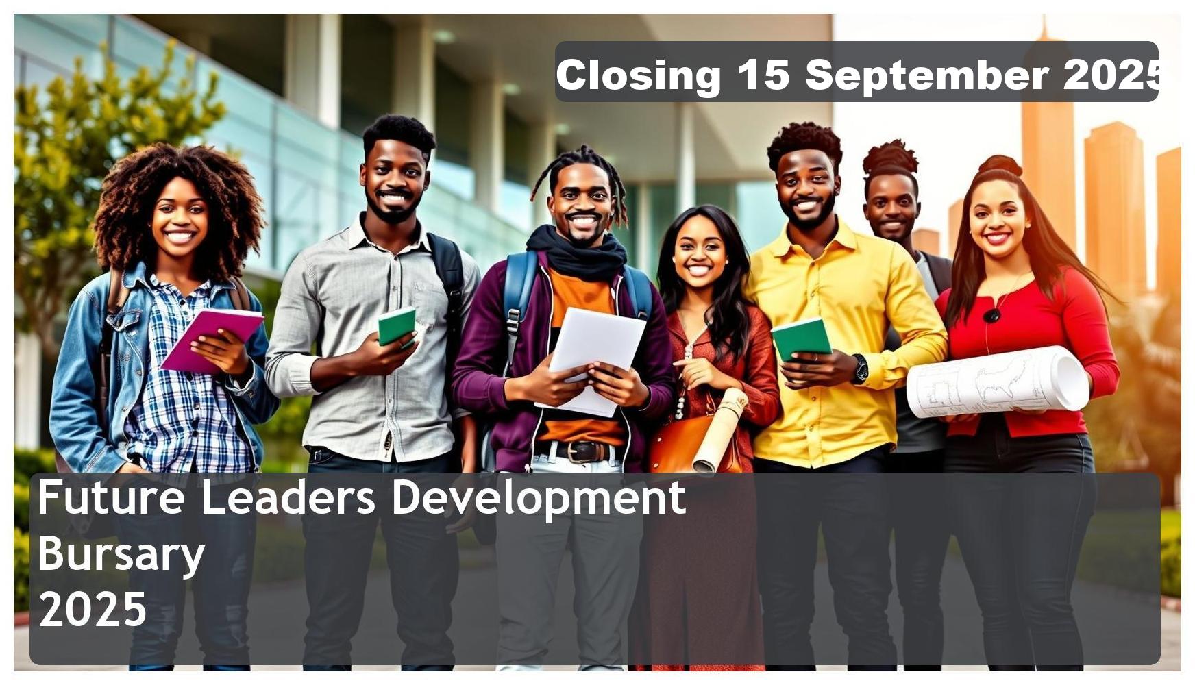 Future Leaders Development Bursary 2026 – Closing Date: 15 September 2025 Apply Now