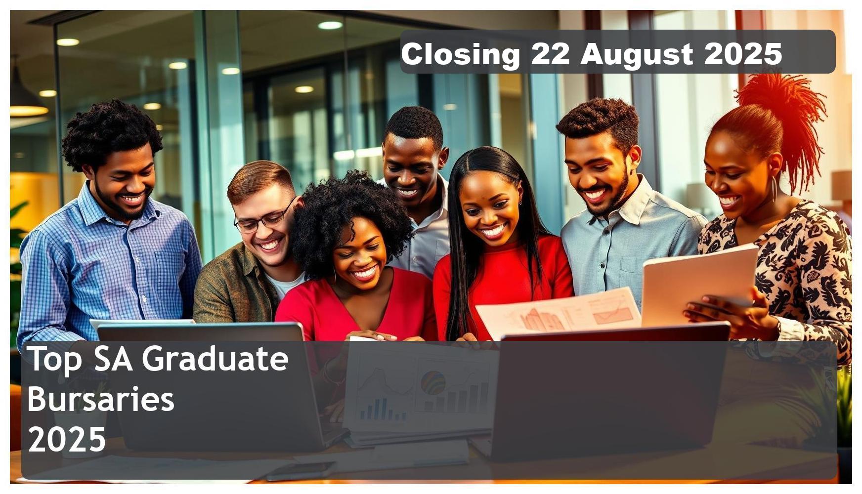Top SA Graduate Bursaries 2025 – Closing Date: 22 August 2025 Apply Now