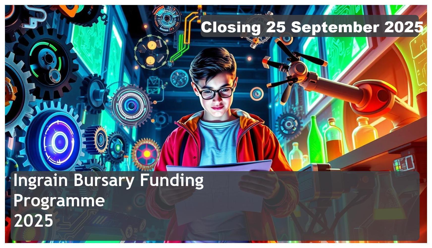Ingrain Bursary 2026 – Closing Date: 25 September 2025 – Apply Now!