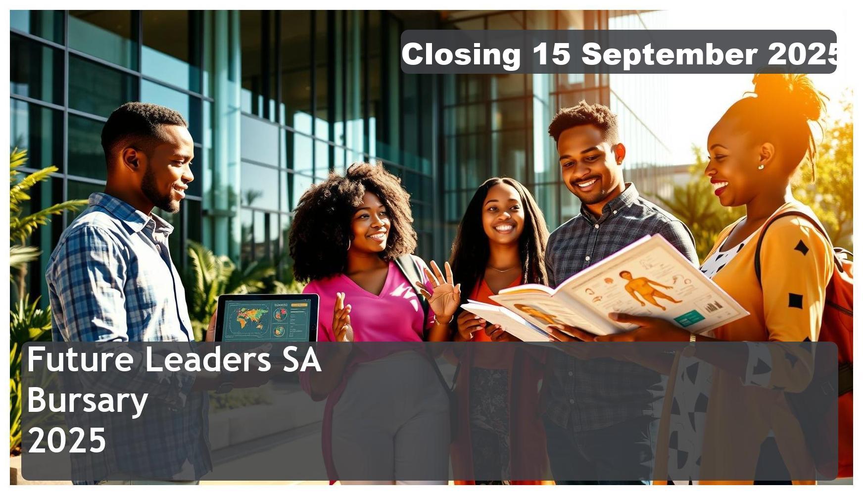 **Future Leaders SA Bursary 2025 – Closing Date: 15 September 2025. Apply Now!**
