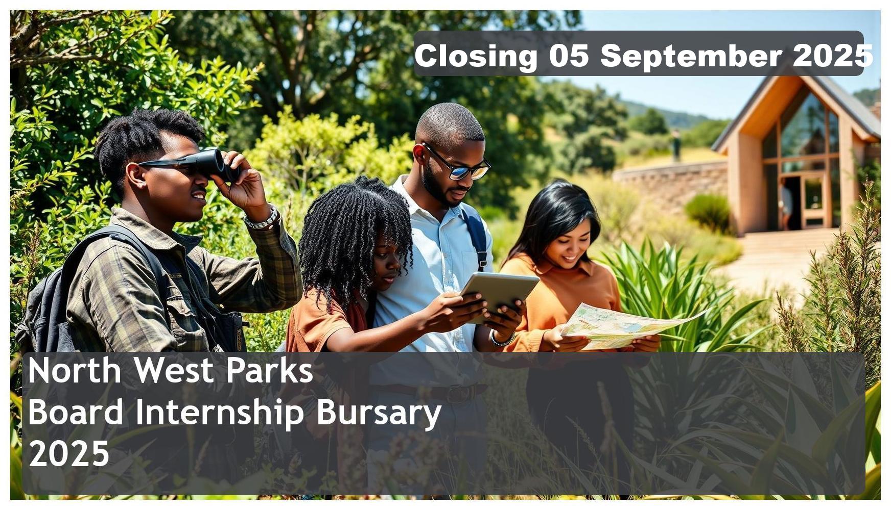 North West Parks & Tourism Board Internship Bursary 2025 – Closing Date: 05 September 2025, Apply Now!