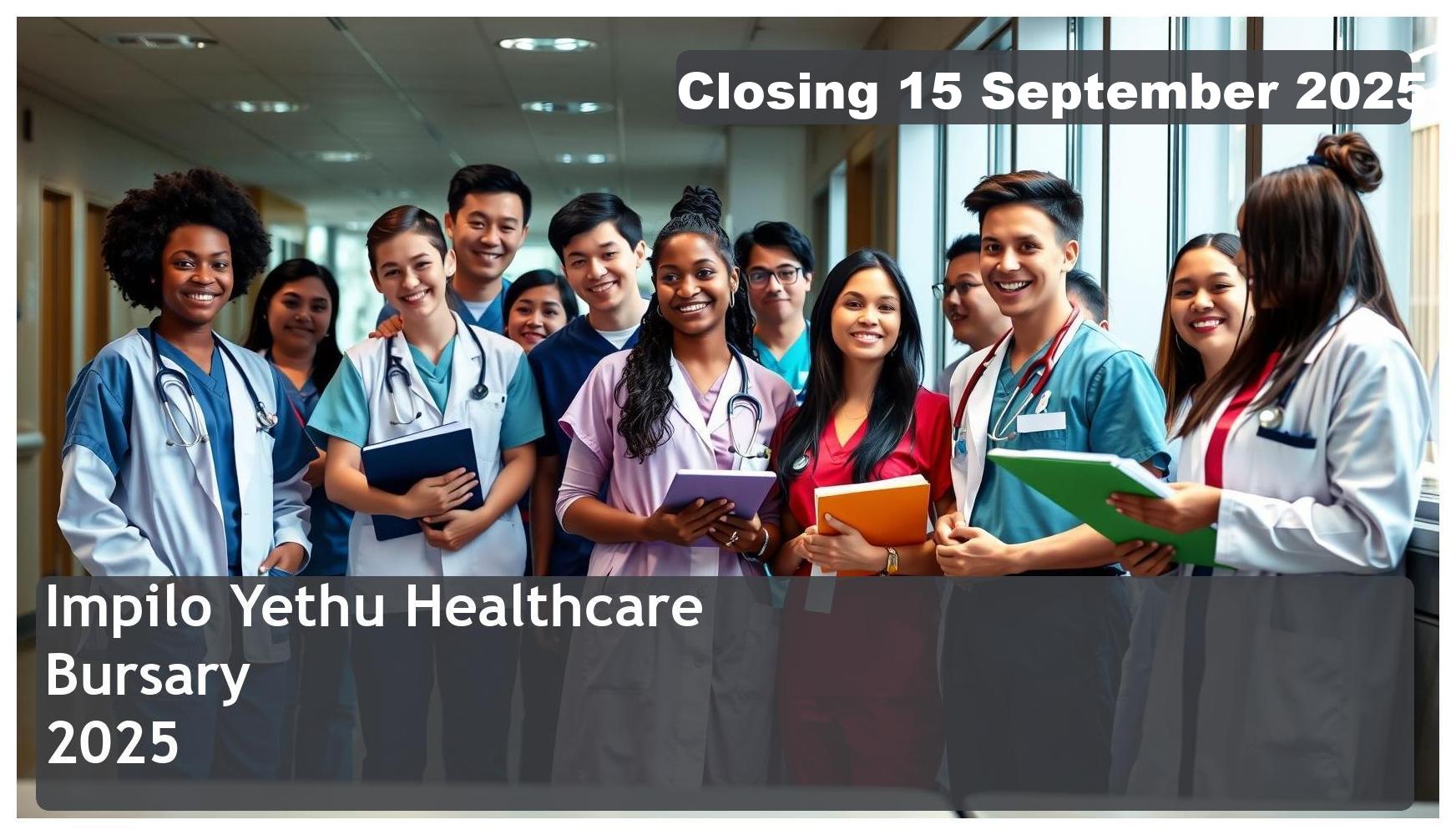 Impilo Yethu Healthcare Bursary 2025 – Closing Date: 15 September 2025 Apply Now