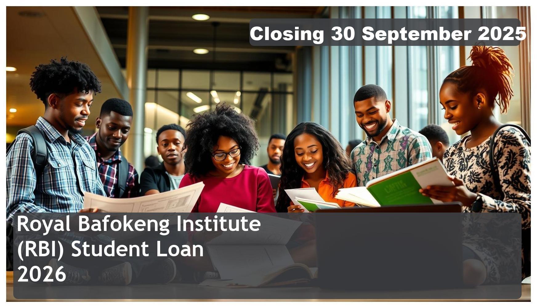 **Royal Bafokeng Institute (RBI) Student Loan 2026 – Closing Date: 30 September 2025 Apply Now!**