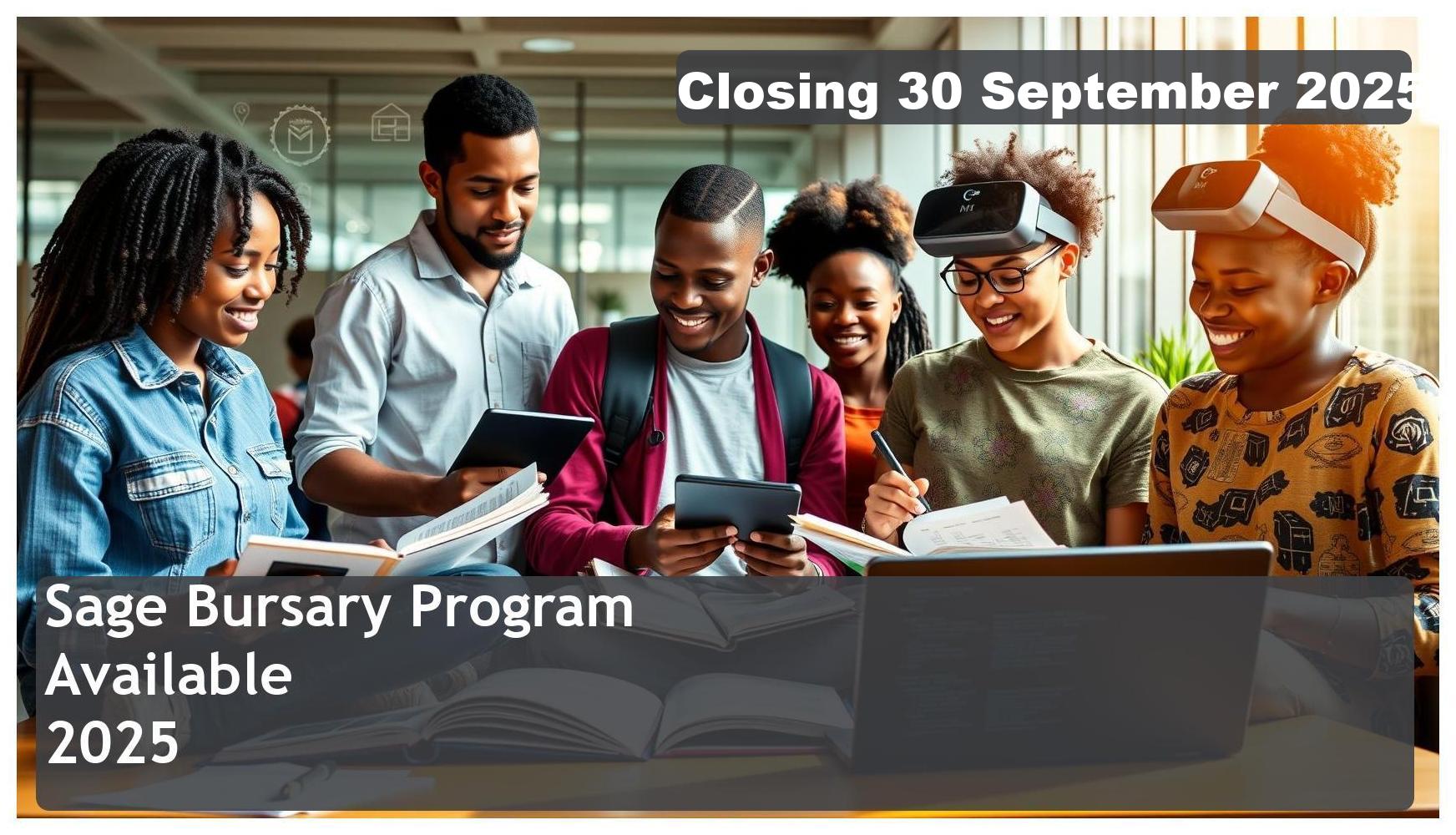 Sage Bursary 2026 – Closing Date: 30 September 2025 – Apply Now!