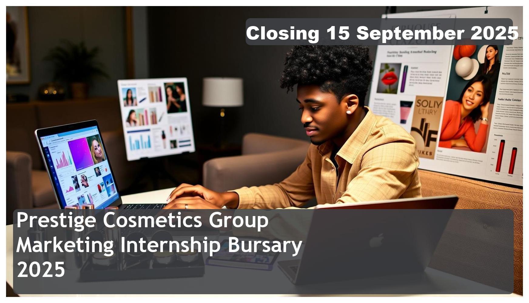 Prestige Cosmetics Group Marketing Internship Bursary 2025 – Closing Date: 15 September 2025 Apply Now