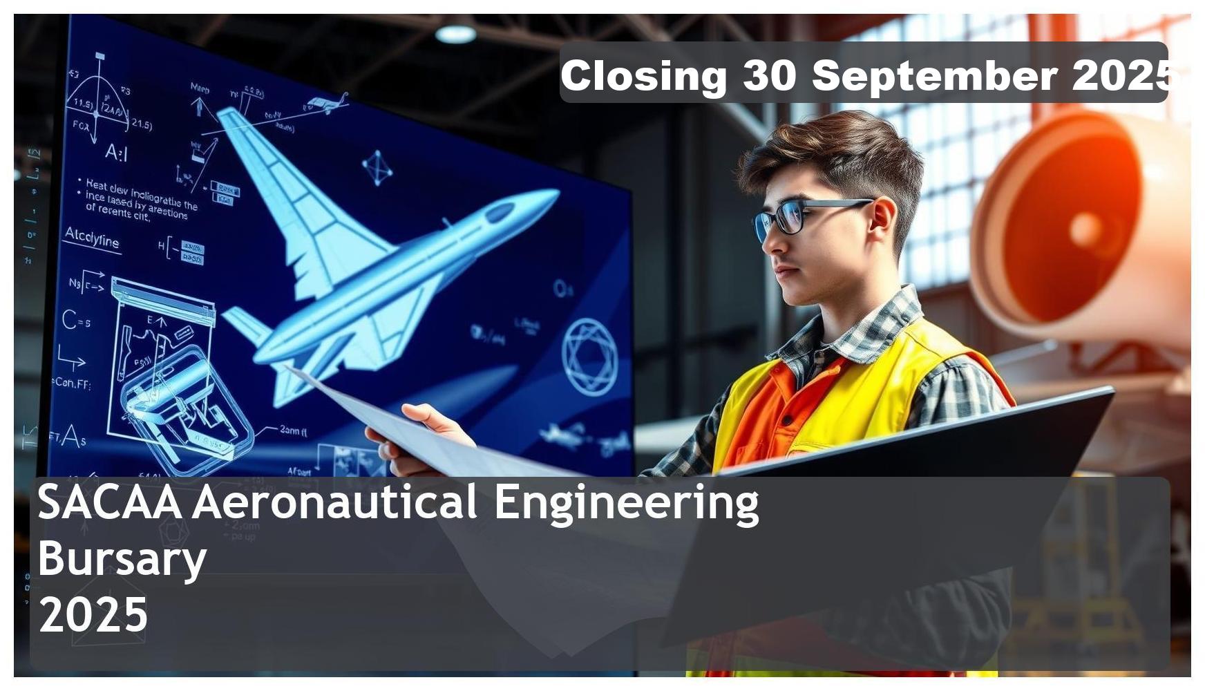 SACAA Aeronautical Engineering Bursary 2025 – Closing Date: 30 September 2025 Apply Now!