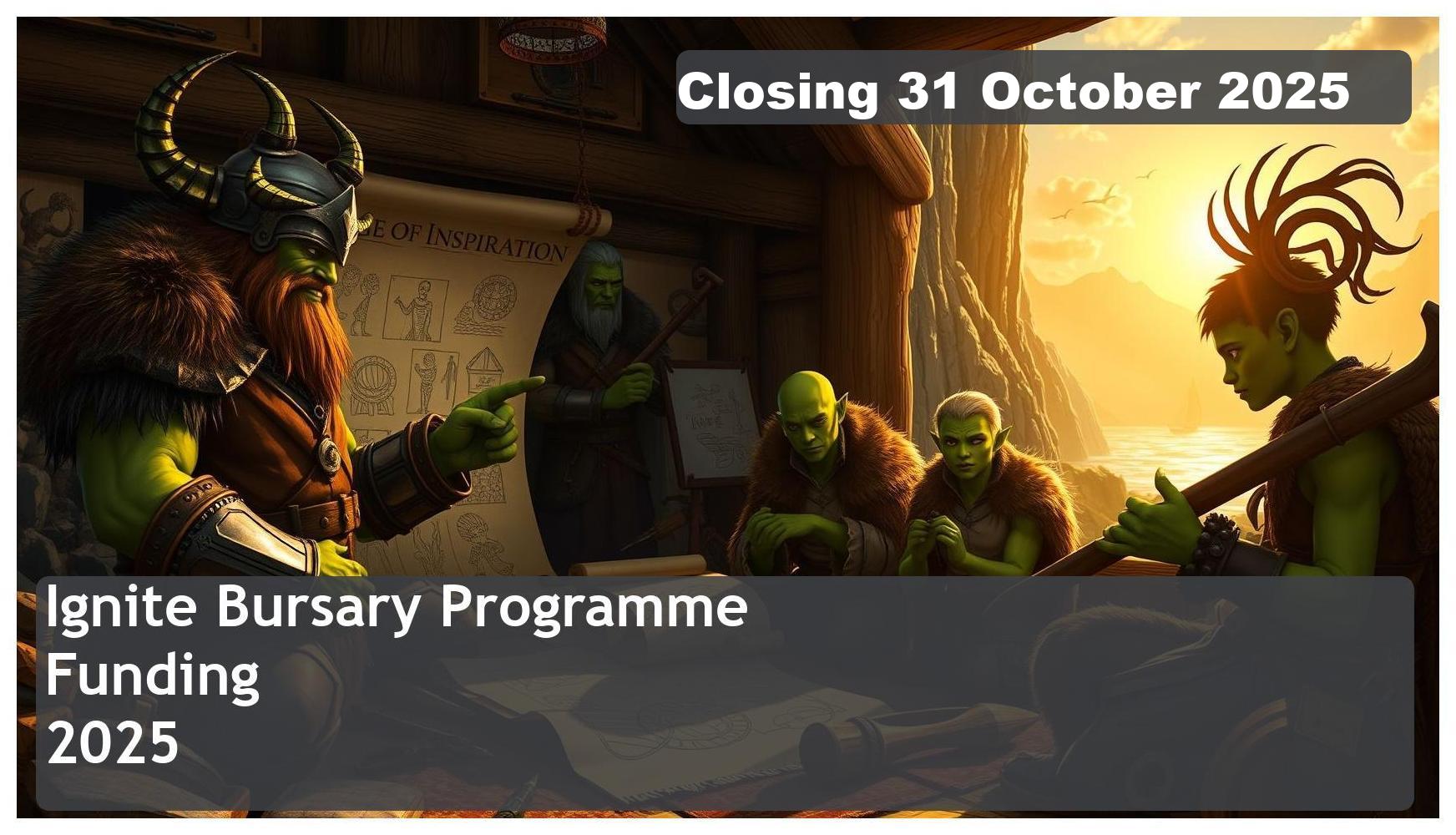 Ignite Bursary Programme 2025 – Closing Date: 31 October 2025 Apply Now!