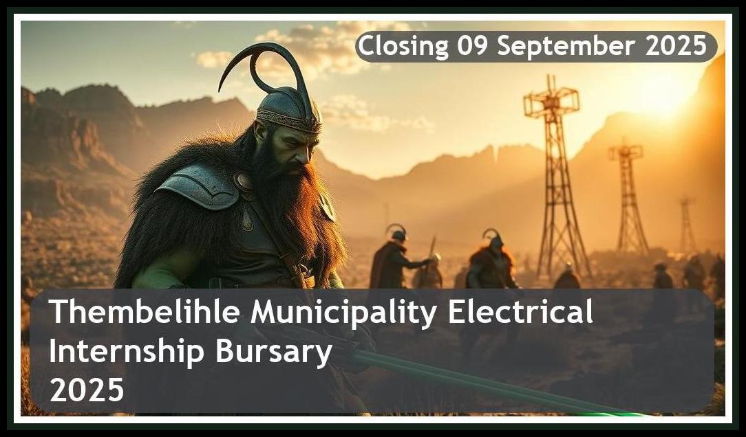 **Thembelihle Municipality Electrical Internship Bursary 2025 – Closing Date: 09 September 2025 – Apply Now!**