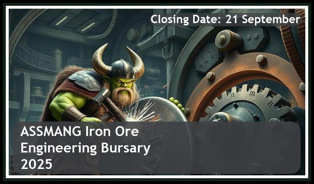 ASSMANG Iron Ore Engineering Bursary 2025 – Closing Date: 21 September 2025 Apply Now