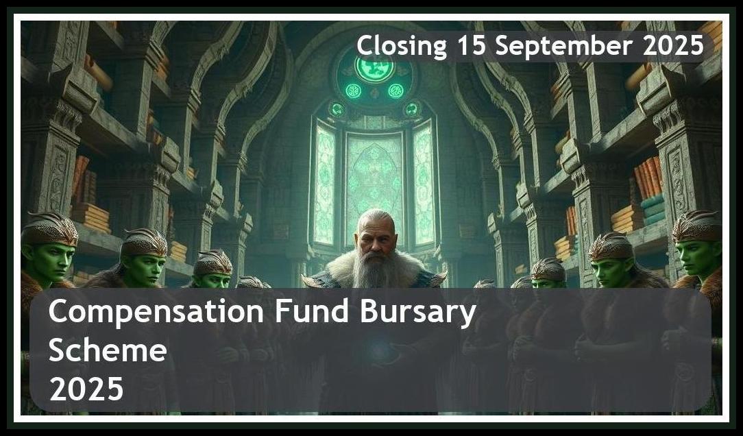 Compensation Fund Bursary 2025 – Closing Date: 15 September 2025 Apply Now!