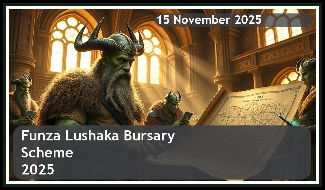 Funza Lushaka Bursary 2025 – Closing Date: 15 November 2025 – Apply Now!