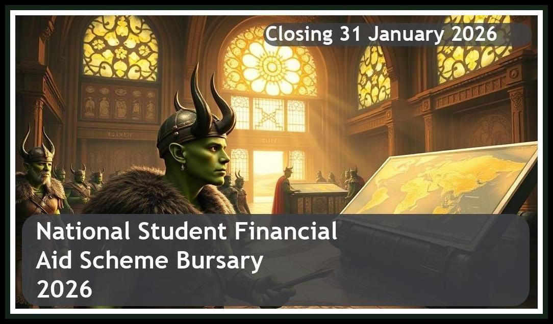 NSFAS Bursary 2026 – Closing Date: 31 January 2026 – Apply Now!