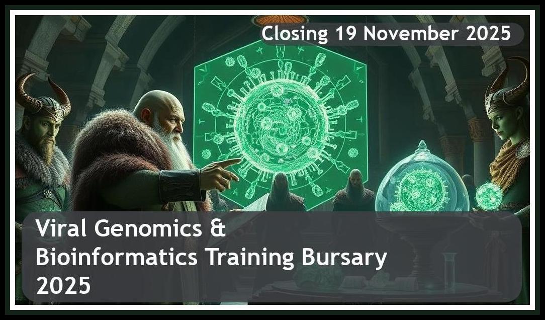 Viral Genomics & Bioinformatics Training Bursary 2025 – Closing Date: 19 November 2025 – Apply Now!