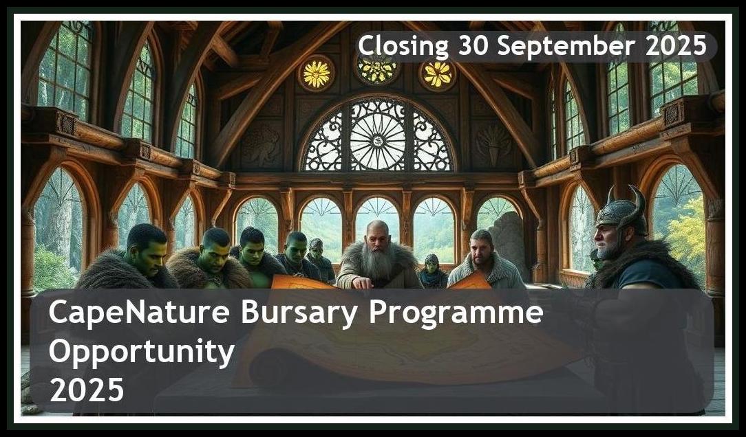 **CapeNature Bursary Programme 2025 – Closing Date: 30 September 2025 – Funding Your Future!**