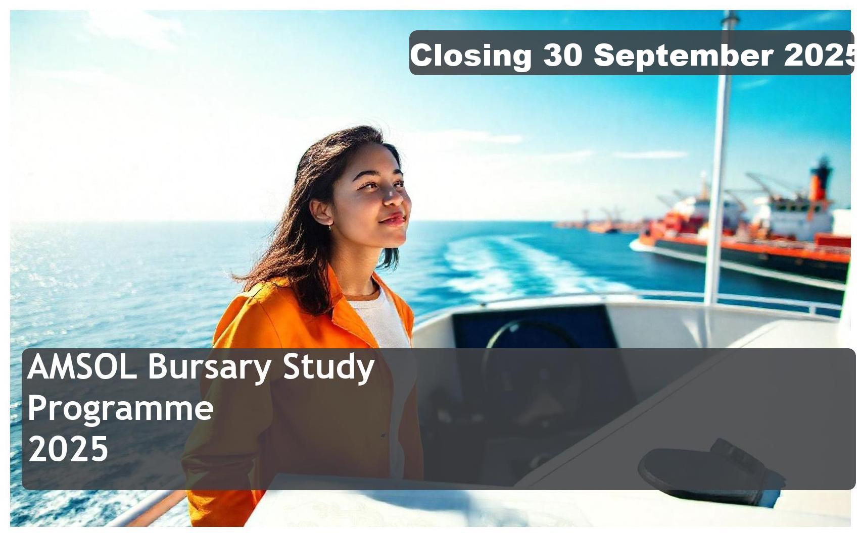 AMSOL Bursary 2026 – Closing Date: 30 September 2025 Apply Now!