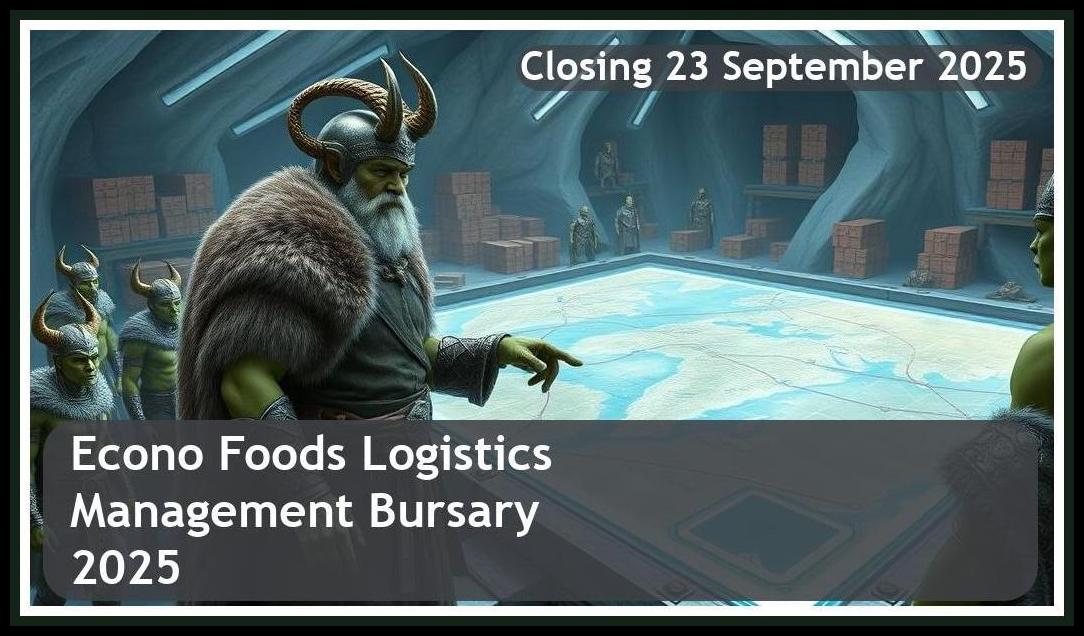 **Econo Foods Logistics Management Bursary 2025 – Closing Date: 23 September 2025 – Apply Now!**