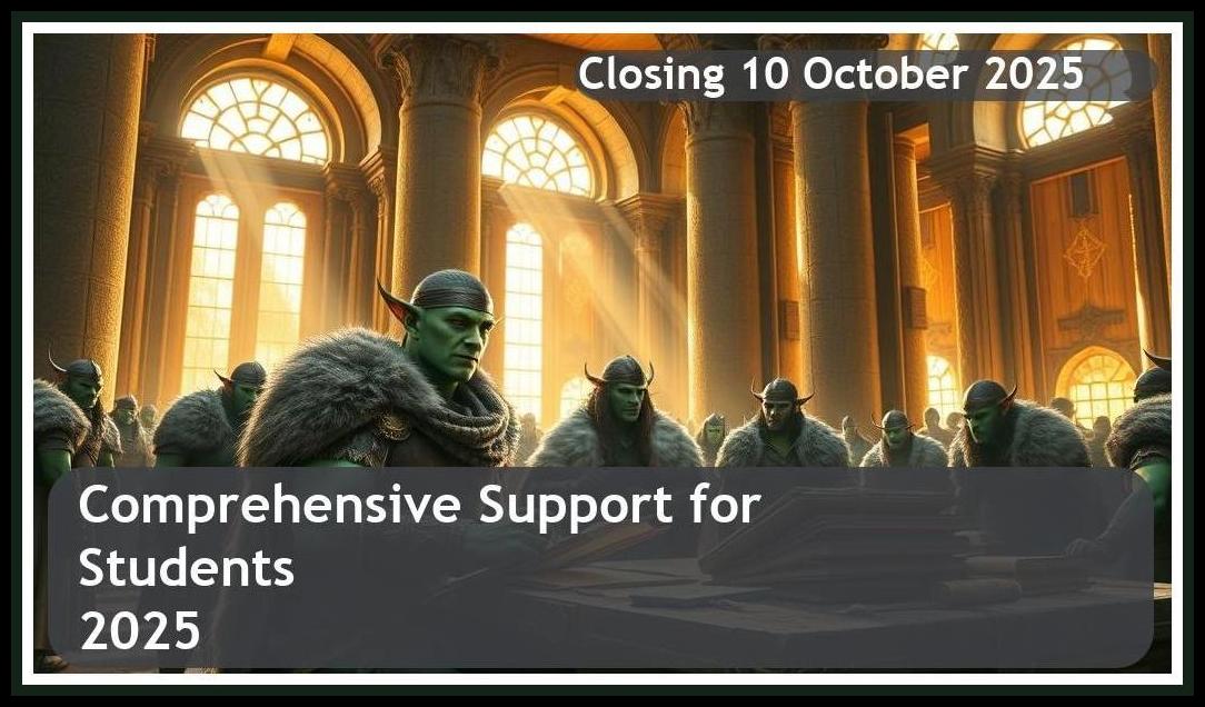 Comprehensive Student Bursary 2025 – Closing Date: 10 October 2025 Apply Now
