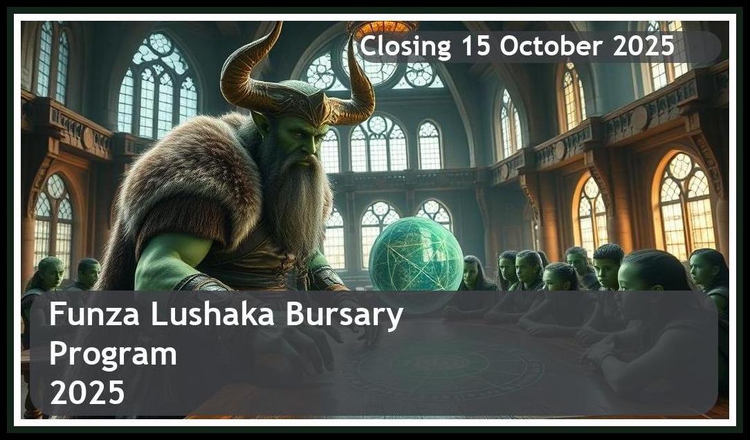 Funza Lushaka Bursary 2025 – Closing Date: 15 October 2025 Apply Now!