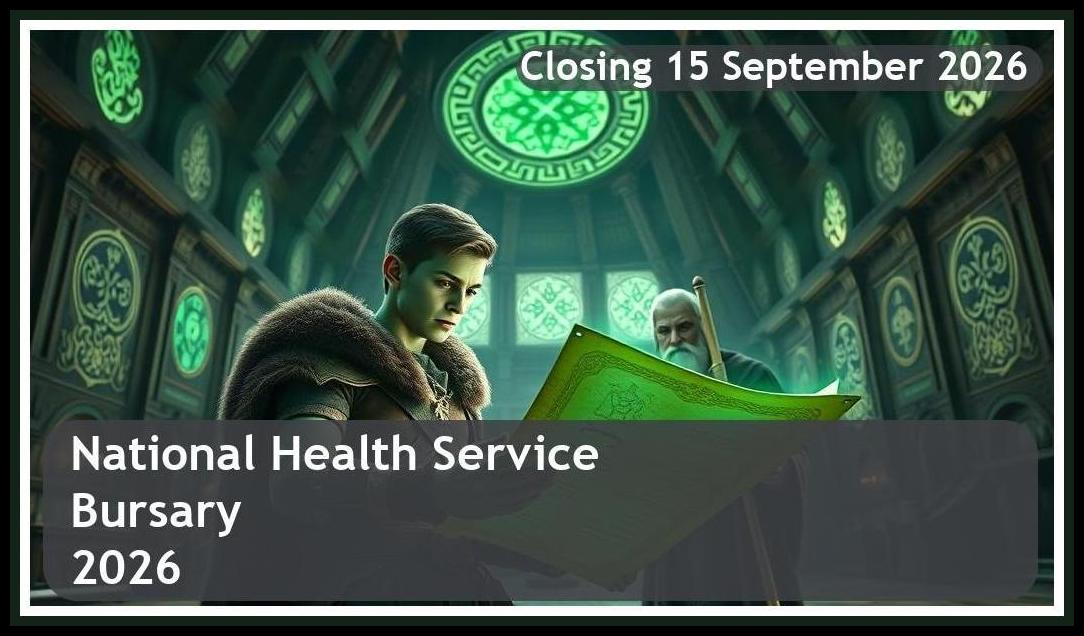 NHS Bursary 2026 – Closing Date: 15 September 2026 Apply Now!