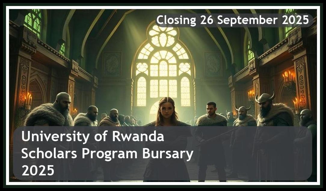 University of Rwanda Mastercard Foundation Scholars Program Bursary 2025 – Closing Date: 26 September 2025 Apply Now!