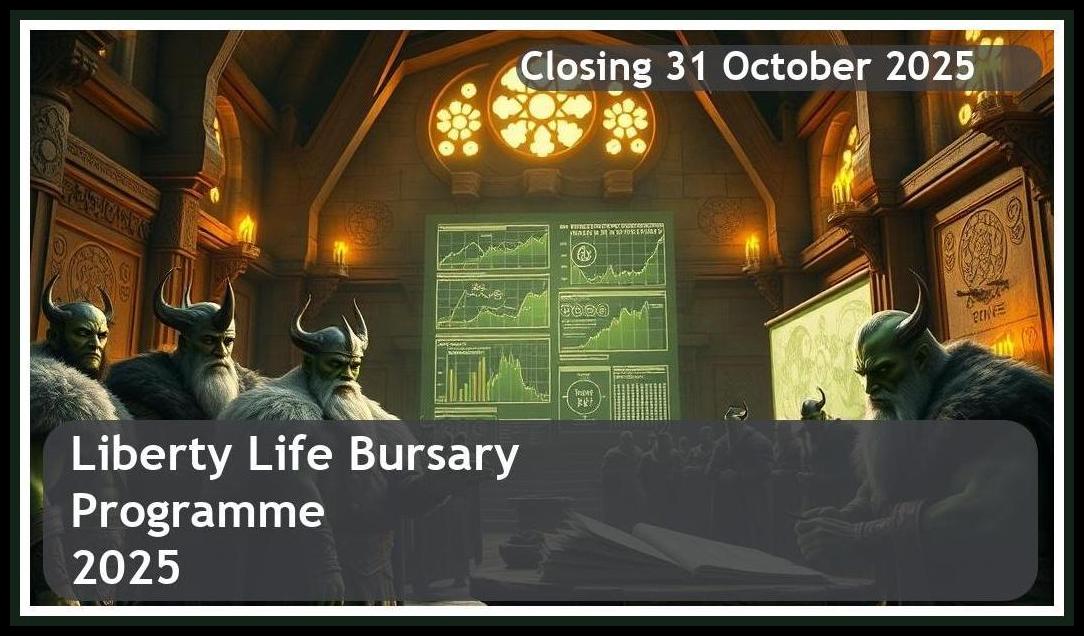 **Liberty Life Bursary 2025 – Closing Date: 31 October 2025 Apply Now**