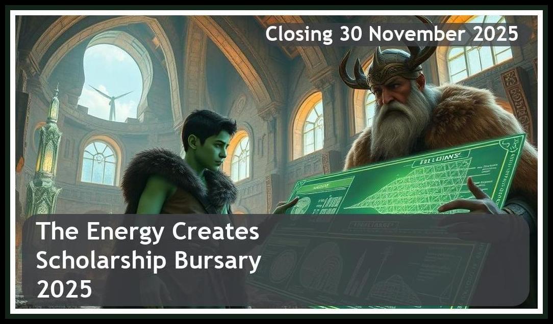 The Energy Creates Scholarship Bursary 2025 – Closing Date: 30 November 2025 – Apply Now!