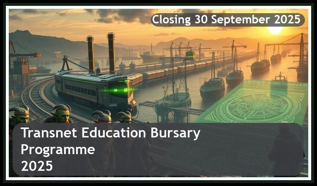 Transnet Bursary 2026 – Closing Date: 30 September 2025 Apply Now