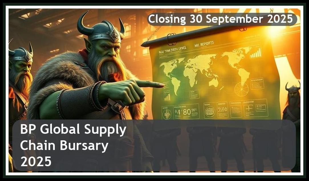 BP Global Supply Chain Bursary 2025 – Closing Date: 30 September 2025 – Apply Now!