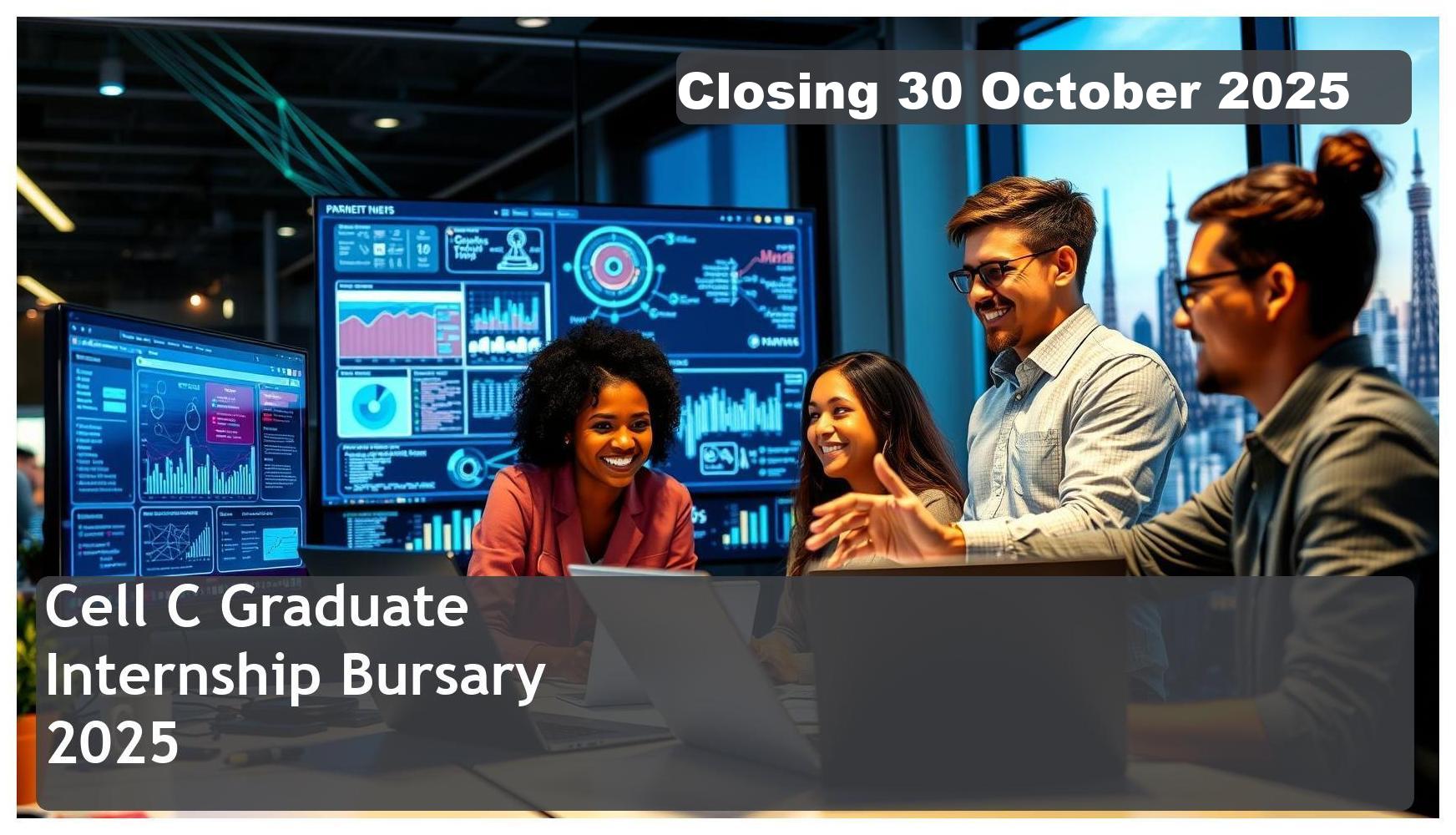 Cell C Graduate Internship Bursary 2025 – Closing Date: 30 October 2025 – Apply Now